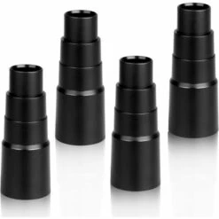 TANABATA Adaptateur Tuyau Aspirateur, 4 Pièces Connecteur De Tuyau D'aspirateur Adaptateur Aspirateur Réducteur, Tuyau Aspirateur Pour Aspirateurs, Pour Aspirateur Ponceuse Scie Sauteuse Perceuse D'établi