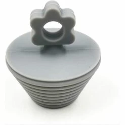TANABATA Bouchons Baignoire, 2 Pcs Bouchon Vidange Universel, Bouchon Vidange Silicone, Bouchon Vidange Cuisine, Pour Les Drains De Lavabo De Cuisine Et De Salle De Bain, Noir Et Gris -Pièce détachée de piscine Soldes 58510851 4