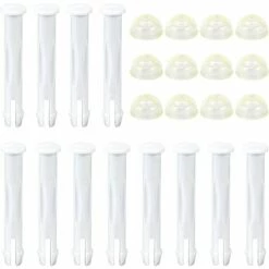 GUAZHUNIFR Lot De 12 Goupilles D'étanchéité De Piscine Et Joints En Caoutchouc Pour Piscines Universelles à Cadre Métallique Et Piscines In-tex Série 28270-28272 (6 Cm En Plastique)，GU.B/bon