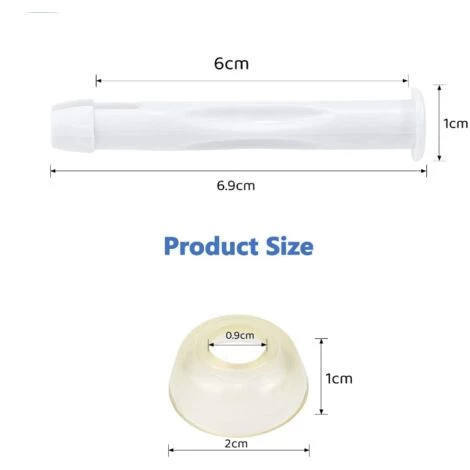 GUAZHUNIFR Lot De 12 Goupilles D'étanchéité De Piscine Et Joints En Caoutchouc Pour Piscines Universelles à Cadre Métallique Et Piscines In-tex Série 28270-28272 (6 Cm En Plastique),GU.B/bon 7 GUAZHUNIFR Lot De 12 Goupilles D'étanchéité De Piscine Et Joints En Caoutchouc Pour Piscines Universelles à Cadre Métallique Et Piscines In-tex Série 28270-28272 (6 Cm En Plastique),GU.B/bon – Image 5
