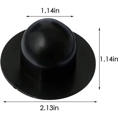 TINOR Bouchon De Piscine, Bouchon Trou Crépine De Piscine, Raccord De Remplacement De Prise Murale Bouchon De Crépine De Pompe De Filtre De Piscine Au Sol Pour Pièces De Piscines (5pcs) 4 TINOR Bouchon De Piscine, Bouchon Trou Crépine De Piscine, Raccord De Remplacement De Prise Murale Bouchon De Crépine De Pompe De Filtre De Piscine Au Sol Pour Pièces De Piscines (5pcs) – Image 2