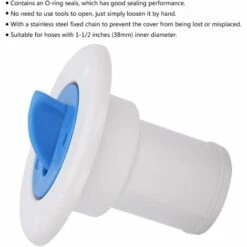 OUSUDELA Entrée D'eau - Bouchon De Remplissage D'entrée D'eau | Bride De Réservoir De Remplissage De Bouchon De Remplissage D'eau De Pont Pour Cessoire De Y Ht De RV Pour Bateau Marin De Tuyau De 1-1/2in 10 OUSUDELA Entrée D'eau - Bouchon De Remplissage D'entrée D'eau | Bride De Réservoir De Remplissage De Bouchon De Remplissage D'eau De Pont Pour Cessoire De Y Ht De RV Pour Bateau Marin De Tuyau De 1-1/2in -Pièce détachée de piscine Soldes 59652649 4