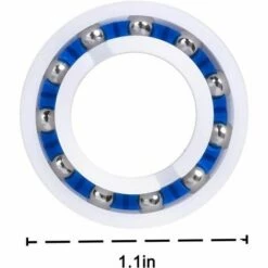 LTS FAFA Roulement De Piscine C60 Pour Nettoyeurs De Piscine Polaris 280/180, Lot De 8 Nettoyeurs De Piscine à Pression De Roulement C-60 C60, Bleu + Blanc 8 LTS FAFA Roulement De Piscine C60 Pour Nettoyeurs De Piscine Polaris 280/180, Lot De 8 Nettoyeurs De Piscine à Pression De Roulement C-60 C60, Bleu + Blanc -Pièce détachée de piscine Soldes 59654616 2