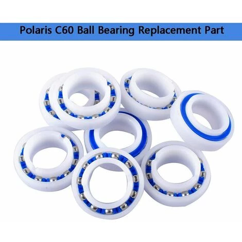 LTS FAFA Roulement De Piscine C60 Pour Nettoyeurs De Piscine Polaris 280/180, Lot De 8 Nettoyeurs De Piscine à Pression De Roulement C-60 C60, Bleu + Blanc 7 LTS FAFA Roulement De Piscine C60 Pour Nettoyeurs De Piscine Polaris 280/180, Lot De 8 Nettoyeurs De Piscine à Pression De Roulement C-60 C60, Bleu + Blanc – Image 5