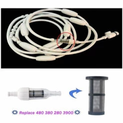 TRIOMPHE Lot De 2 Filtres De Rechange Pour Piscine Polaris 280 380 3900 Sport 480 48-080，T-Audace -Pièce détachée de piscine Soldes 60032075 3