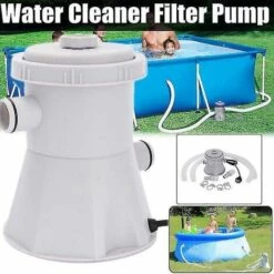 PREMIER Us/eu Kit De Pompe De Filtration De Piscine électrique été Piscine Extérieure Filtration Pompe De Circulation Paddlin