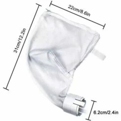 NAXUNNN Lot De 2 Sacs Filtrants Zippés De Rechange Pour Nettoyeur De Piscine Polaris 360 380 -Pièce détachée de piscine Soldes 61254720 3