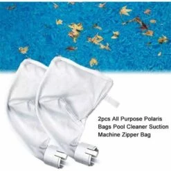 NAXUNNN Lot De 2 Sacs Filtrants Zippés De Rechange Pour Nettoyeur De Piscine Polaris 360 380 -Pièce détachée de piscine Soldes 61254720 5