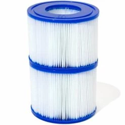 SLI-RES Cartouche Filtrantes De Piscine Pour Best-Way 58323 Taille VI Standard 10,4*8 Cm, Diamètre Intérieur 5,2 Cm (Bleue) 4 Pcs，Lilaris -Pièce détachée de piscine Soldes 63565480 3