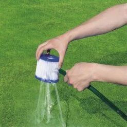 SLI-RES Cartouche Filtrantes De Piscine Pour Best-Way 58323 Taille VI Standard 10,4*8 Cm, Diamètre Intérieur 5,2 Cm (Bleue) 4 Pcs，Lilaris -Pièce détachée de piscine Soldes 63565480 4