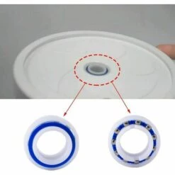 FOZIY Roulement De Piscine C60 Pour Nettoyeurs De Piscine Polaris 280/180, Lot De 8 Nettoyeurs De Piscine à Pression De Roulement C-60 C60, Bleu + Blanc，Fonepro -Pièce détachée de piscine Soldes 63841965 3