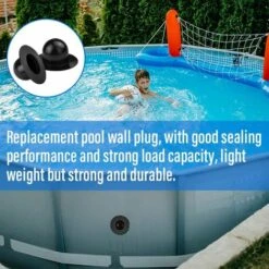 AOUGO Lot De 10 Bouchons De Piscine, Prise Murale De Piscine, Bouchon De Crépine, Bouchon De Piscine, Pompe De Filtre De Remplacement, Bouchon De Trou De Filtre, Bouchons De Piscine Pour Piscine Gonflable, Compatibles Avec Intex Et Bestway. -Pièce détachée de piscine Soldes 63967262 4