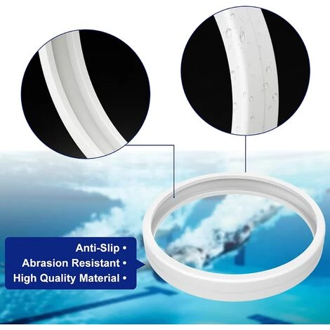 HABIENTôT Pneus De Rechange De Piscine, 3 Pièces Adaptables Gomme Tendre Pour Robot Polaris 180, 280, 360,380, C10, C-10 Blanche,Oi-FRIS 6 HABIENTôT Pneus De Rechange De Piscine, 3 Pièces Adaptables Gomme Tendre Pour Robot Polaris 180, 280, 360,380, C10, C-10 Blanche,Oi-FRIS – Image 4