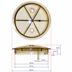 Couvercle Pour Filtre à Sable Starpool -Pièce détachée de piscine Soldes 64862988 5