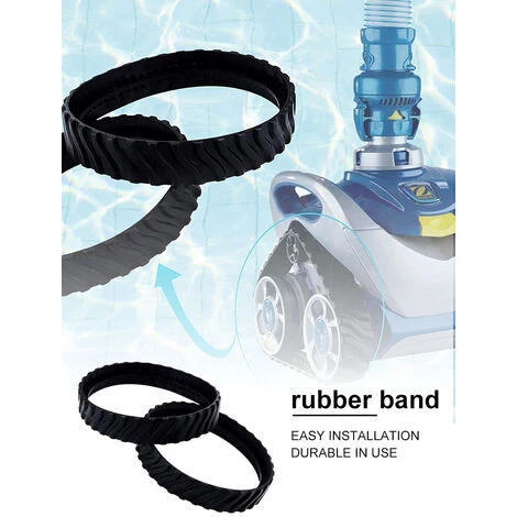 Remplacement Des Pneus De Piste Pour Zodiac MX6 MX8, Outil De Pièces De Rechange De Piste De Nettoyeur De Piscine 2pcs 56Vingt 7 Remplacement Des Pneus De Piste Pour Zodiac MX6 MX8, Outil De Pièces De Rechange De Piste De Nettoyeur De Piscine 2pcs 56Vingt – Image 5