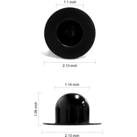10 Pièces Plug Bouchon Piscine Filtre, Bouchons Vidange Pour Piscines, Bouchon Rechange Pour Pool, Plugs Trou De Pool, Filtrant Piscine Remplacer, Compatible Avec Les Piscines INTEX (2.13*1.14*1.06in,Noire)——Adélala 4 10 Pièces Plug Bouchon Piscine Filtre, Bouchons Vidange Pour Piscines, Bouchon Rechange Pour Pool, Plugs Trou De Pool, Filtrant Piscine Remplacer, Compatible Avec Les Piscines INTEX (2.13*1.14*1.06in,Noire)——Adélala – Image 2