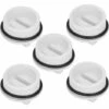BDD Bouchon Antigel Bouchon De Retour De Piscine Bouchon De Tuyau De Piscine Fileté De 5 Pouces Bouchon De Tuyau De Retour De Spa De Piscine 5pcs Blanc -Pièce détachée de piscine Soldes 66572305 1