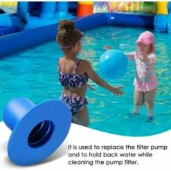 PREMIER Lot De 4 Bouchons Intex Pour Bouchon De Piscine, Filtre De Piscine Au Sol, Filtre De Pompe à Filtre Pour INTEX -Pièce détachée de piscine Soldes 66799735 3