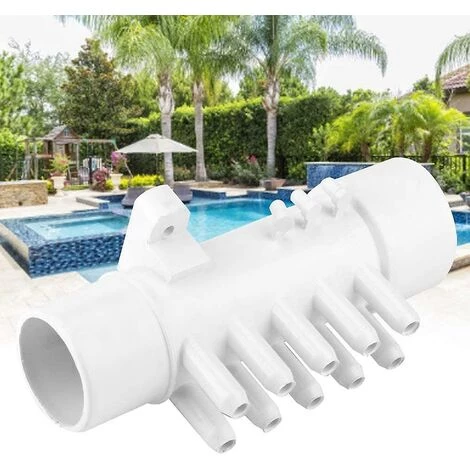 Cisea Collecteur De Spa, Collecteur De Tuyau De Piscine En PVC De 1,5 Pouces 10 Mm 10 Ports Résistant à La Corrosion Plus Durable 6 Cisea Collecteur De Spa, Collecteur De Tuyau De Piscine En PVC De 1,5 Pouces 10 Mm 10 Ports Résistant à La Corrosion Plus Durable – Image 4