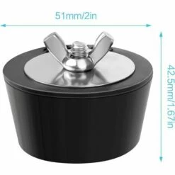 ENLENK Bouchon D'hiver Pour Piscine, 2Pcs Bouchons D'hiver En Caoutchouc Empêchent Le Tuyau De Vidange D'être Endommagé Par Le Gel, Bouchon De Piscine D'hiver Pour Les Piscines Et Les Spas (Diamètre 51mm/2") -Pièce détachée de piscine Soldes 67474930 5
