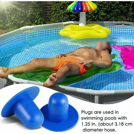 GRID COOL Lot De 4 Bouchons Intex Pour Bouchon De Piscine, Filtre De Piscine Au Sol, Filtre De Pompe à Filtre Pour INTEX 4 GRID COOL Lot De 4 Bouchons Intex Pour Bouchon De Piscine, Filtre De Piscine Au Sol, Filtre De Pompe à Filtre Pour INTEX – Image 2
