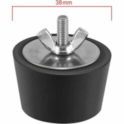 NAXUNNN 2 Pièces Bouchon Piscine Diamètre 32-38mm Bouchons D'hiver En Caoutchouc Avec Boulons Acier Inoxydable Antigel Produit Hivernage Piscine Par Le Gel Aux Canalisations De Drainage De Piscine -Pièce détachée de piscine Soldes 68113324 5