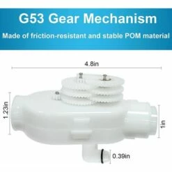 QERSTA Kit De Remplacement De Valve De G52 Amélioré Pour Nettoyeur De Piscine Polaris, Compatible Avec Polaris 180, 280, 380 Pool Cleaner, Redessiné Pour Boîtier Résistant Aux Fissures -Pièce détachée de piscine Soldes 68271171 5