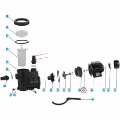 SunSun Pièces Détachées Pompe De Piscine HZS-200/300 4 Etanchéité -Pièce détachée de piscine Soldes 810208 3