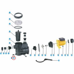 SunSun Pièces Détachées Pompe De Piscine HZS-550/750 Joint 3 -Pièce détachée de piscine Soldes 810223 3