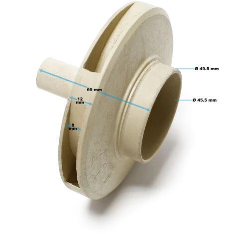 SunSun Pièces Détachées Pompe De Piscine HZS-550 Turbine 6 SunSun Pièces Détachées Pompe De Piscine HZS-550 Turbine – Image 4